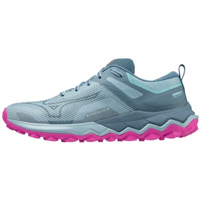Zapatillas Para Correr Mizuno WAVE Ibuki 4 Mujer - Grises Verdes / Rosas - Chile M463TUYZGO